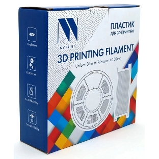 Филамент NVPrint PETG Matte Green для 3D печати диаметр 1.75мм длина 330 метров масса 1 кг