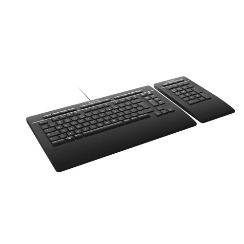 Клавиатура проводная 3Dconnexion 3DX-700092 Keyboard Pro with Numpad проводная USB черный