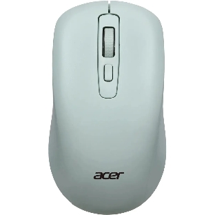 Мышь беспроводная Acer OMR309 зеленый, 1600 dpi, радиоканал, USB, кнопки - 4