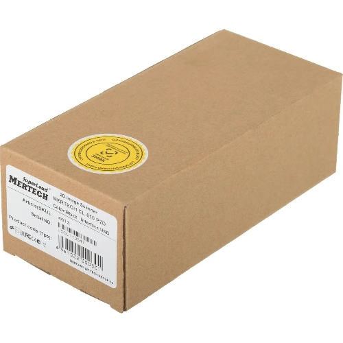 Сканер штрих-кода ручной Mertech CL-610 P2D 1D/2D имидж, беспроводной, 100 скан/сек, USB-HID; USB-COM - эмуляция; RS-232 - эмуляция; Bluetooth - BLE 5.0, черный