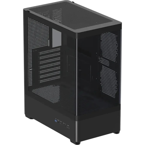 Компьютерный корпус Accord ACC-R4A черный без БП ATX 2xUSB3.0 1xUSB3.1 audio