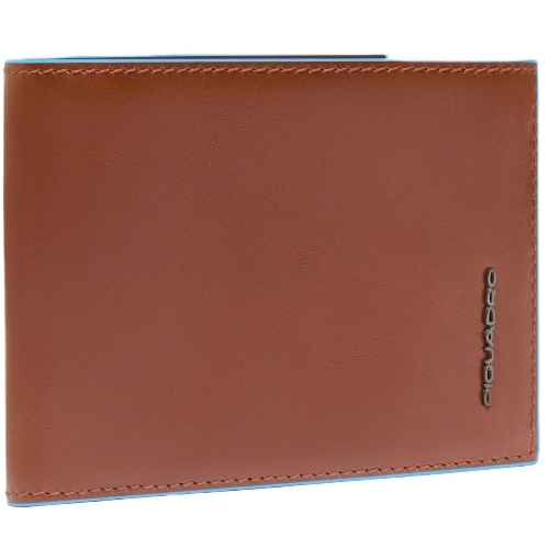 Картхолдер Piquadro Blue Square PP2762B2R/M каштановый, натуральная кожа