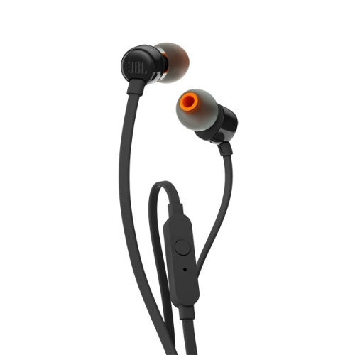 Проводные наушники JBL Tune 110 черный, внутриканальные, Jack 3.5 мм