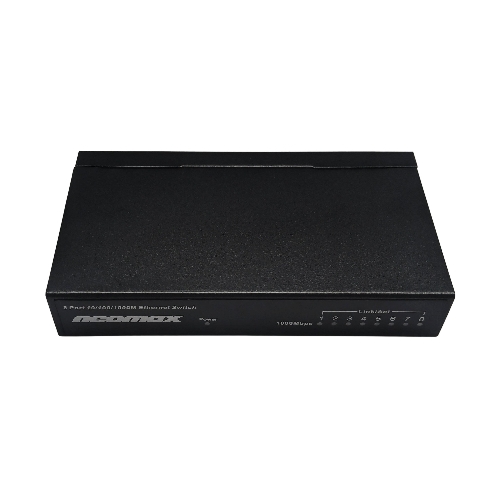 Коммутатор неуправляемый NEOMAX NMS-108P-1000-S, 8 портов 1000 Mbps, металл