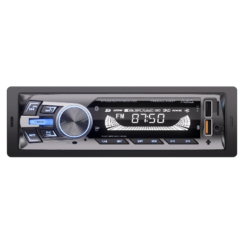 Автомагнитола AURA FIREBALL-202BT, 1 DIN, Bluetooth, USB Type-A, AUX
