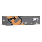 Кронштейн для мониторов ЖК Buro BU-M11 черный 17"-32" макс.10кг крепление к столешнице поворот и наклон
