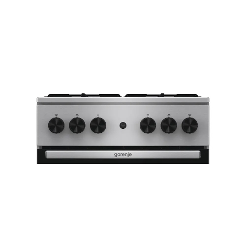 Плита газовая Gorenje GGI5A21XJ серебристый, конфорок 4 газовых, духовка 61 л, 50 см x 85 см x 59.4 см