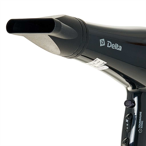 Фен Delta DL-0938 черный, 2000 Вт, ионизация