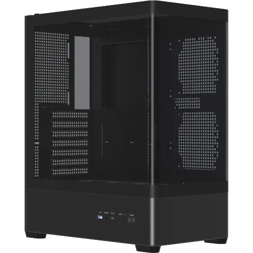 Компьютерный корпус Accord ACC-R4A черный без БП ATX 2xUSB3.0 1xUSB3.1 audio