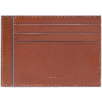 Картхолдер Piquadro Blue Square PP2762B2R/M каштановый, натуральная кожа