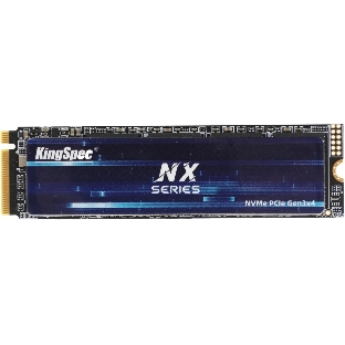 Накопитель SSD KingSpec NX-2Tb, 2000Gb, PCIe 3.0 x4, M.2 2280, NVMe, R/W 3400/3100