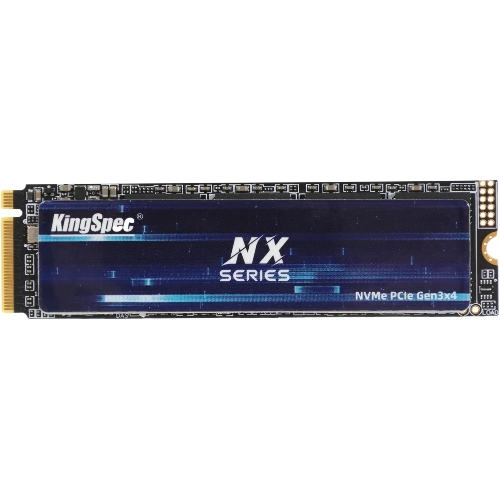 Накопитель SSD KingSpec NX-2Tb, 2000Gb, PCIe 3.0 x4, M.2 2280, NVMe, R/W 3400/3100