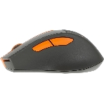 Мышь беспроводная A4Tech Fstyler FG30S серый/оранжевый, 2000 dpi, радиоканал, USB, кнопки - 6