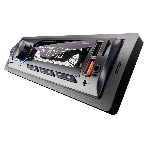 Автомагнитола AURA FIREBALL-202BT, 1 DIN, Bluetooth, USB Type-A, AUX