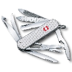 Нож перочинный Victorinox MiniChamp Alox (0.6381.26) 58мм 14 функций серебристый