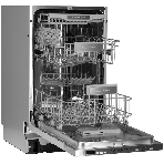 Встраиваемая посудомоечная машина Zigmund & Shtain DW 301.6, нержавеющая сталь, 60 см, 15 компл., 49 дБ, класс A++