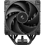 Кулер для процессора DEEPCOOL AK400 G2 LGA1851/1700/1200/115X/AM5/AM4 (12шт/кор, TDP 220W, PWM, Fan 120мм, 4 тепл. Трубки, Wood-grain top cover, черный) RET (R-AK400G2-BKNNMN-GJD)