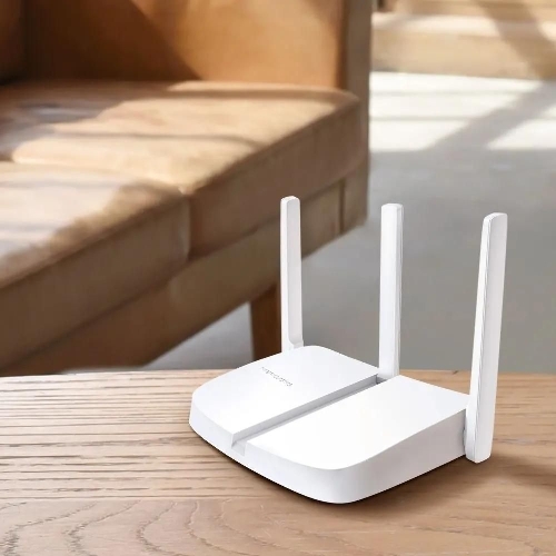Роутер Mercusys MW306R 300 Mbps Multi-Mode Wireless N Router, 3 × Fixed External Antennas, 3× 10/100 LAN Port, 1× 10/100 WAN Port, 4 in 1- Access Point/Router/Range extender/WISP Mode, WPS/Reset Button, Parental Controls, Guest Network