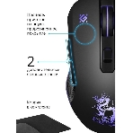 Мышь проводная Defender Sky Dragon GM-090L черный, 3200 dpi, USB, кнопки - 6