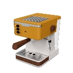 Кофеварка эспрессо BQ CM2006 желтый, исп. кофе - молотый, 1.7 л, 850 Вт, 20 бар