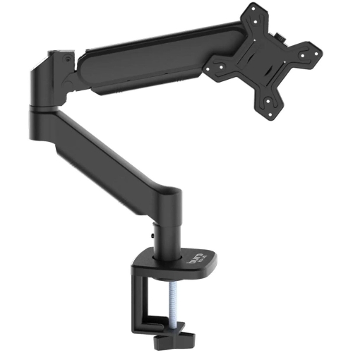 Кронштейн для мониторов ЖК Buro BU-M11 черный 17"-32" макс.10кг крепление к столешнице поворот и наклон