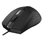 Мышь проводная Defender Optimum MB-270 черный, 1200 dpi, USB, кнопки - 3