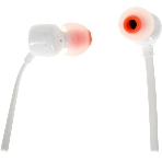 Проводные наушники JBL Tune 110 белый, внутриканальные, Jack 3.5 мм