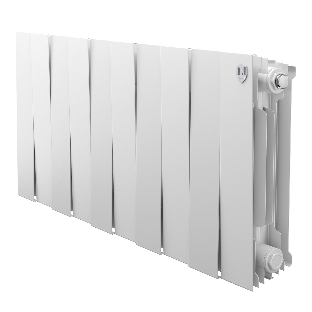 Радиатор биметаллический Royal Thermo PianoForte 300 белый - 10 секц.