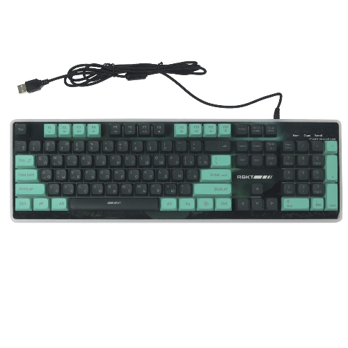 Клавиатура Raskat KG002 проводная, USB Type-A, чёрный