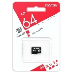 Флеш карта micro SDXC Smartbuy 64Gb Class 10 (без адаптера)