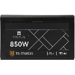 Блок питания Thermalright TR-TB850S 850W 80 PLUS Bronze, (ATX, 3, PCIe 5.0, Non-modular, 1x24(20+4)pin 550мм, 1xCPU*2 8(4+4)pin 600+150мм, 1xPCIe*2 8(6+2)pin 500+150мм, 1x12VHPWR PCIe 5.0 12+4pin 600мм, 1xSATA*3+MOLEX4pin*1 400+150+150+150мм, 1xSATA*2+MOLEX4pin*2 400+150+150+150мм, Active, 120x120мм, 150x140x86mm, APFC,)