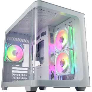 Компьютерный корпус FSP mATX Minitower S380-WA, белый