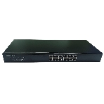 Коммутатор неуправляемый NEOMAX NMS-116P-1000-SR, 16 портов 1000 Mbps, металл Rack