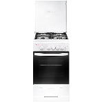 Плита газовая Gefest CG 50M04 K73 белый, конфорок 4 шт, духовка 42 л, 50 см x 85 см x 57 см