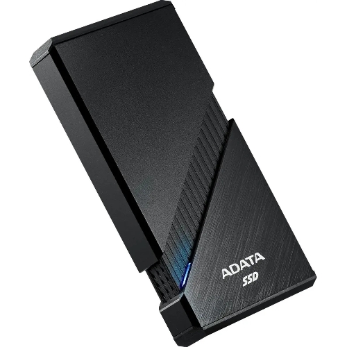 Внешний SSD ADATA SE920, 4TB, USB 4 Type-C, R/W 3800/3700, черный