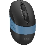 Мышь беспроводная A4Tech Fstyler FB10CS черный/синий, 2000 dpi, радиоканал, Bluetooth, USB, кнопки - 4