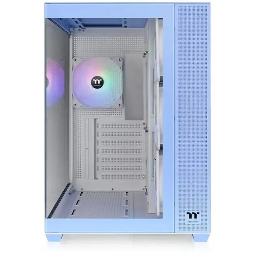 Компьютерный корпус Thermaltake View 380 TG ARGB синий без БП ATX 6x120мм 2x140мм 1x200мм 2xUSB3.0 audio bott PSU