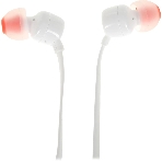 Проводные наушники JBL Tune 110 белый, внутриканальные, Jack 3.5 мм