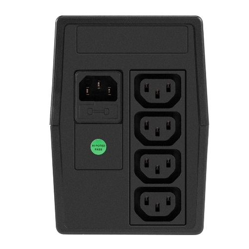 Источник бесперебойного питания ExeGate Power NB-450.LED.AVR.4C13 (450VA/270W, LED, AVR, 4*C13, батарея 12V 4.5Ah, Black)