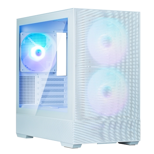 Компьютерный корпус ZALMAN P30 AIR, MATX, белый, WINDOW, 2xCombo (3.5'' or 2.5''), 3x2.5