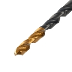 Сверло по металлу Denzel 4,5 мм, HSS-Tin, Golden Tip, 10 шт.
