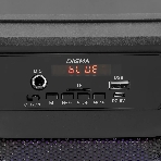 Минисистема Digma D-MC1705 черный 100Вт FM USB BT micro SD