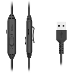 Гарнитура A4Tech Fstyler FH100U белый/черный, проводная