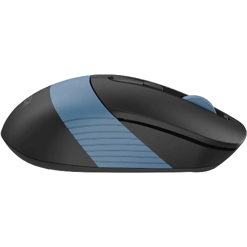 Мышь беспроводная A4Tech Fstyler FB10CS черный/синий, 2000 dpi, радиоканал, Bluetooth, USB, кнопки - 4