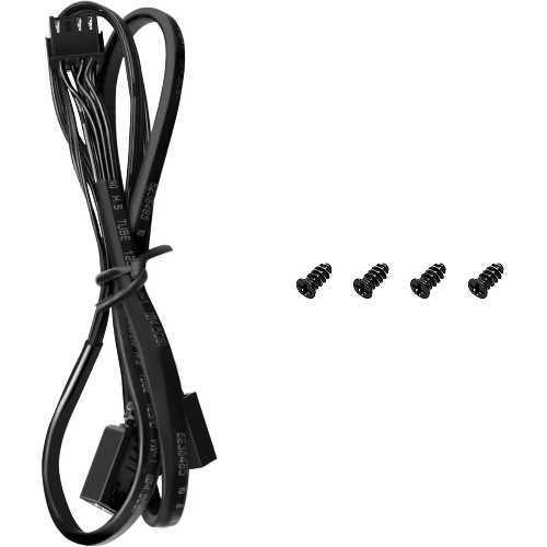 Вентилятор для корпуса DEEPCOOL FD12 черный, 120 мм, 2050 об/мин, 26.9 дБ, 4 pin