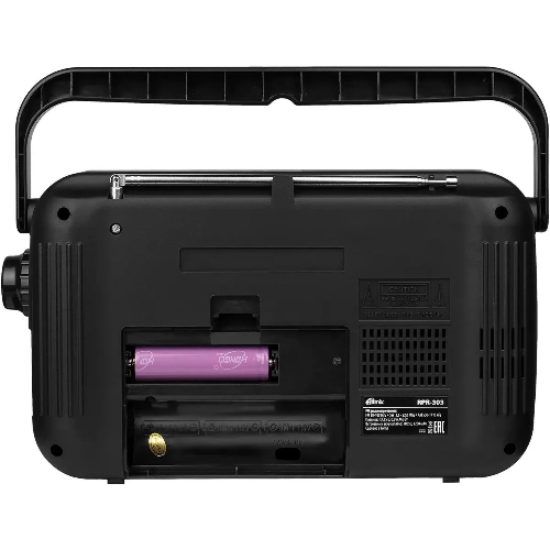 Радиоприемник Ritmix RPR-303, черный
