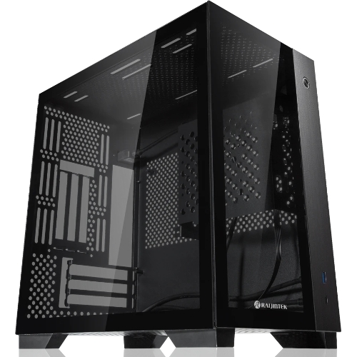 Компьютерный корпус Raijintek PAEAN MINI 0R20B00213 черный, Mini-ITX, for psu ATX PS/2, USB 3.0x2, USB 2.0x2, HD Audiox1