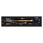 Кард-ридер ExeGate CR-611U3/черный/SD/SDHC/SDXC/MMC/microSD/T-Flash/CF/MS/MS micro/XD/USB 3.0/металл/пластик