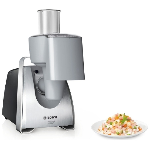 Мясорубка электрическая Bosch MFW68680 черный, 2200 Вт, 4.3 кг/мин, реверс, защита от перегрузки, насадки - 5