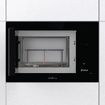Встраиваемая микроволновая печь GORENJE BM235G1SYB черный 23 л, 900 Вт, переключатели - поворотный механизм/сенсор